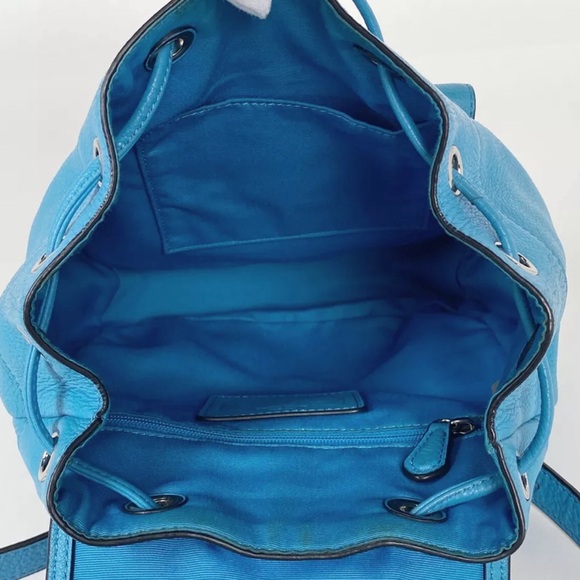 COACH Logo Backpack Backpack daypack Backpack leather Light blue
F37621 Women - Picture 6 of 6